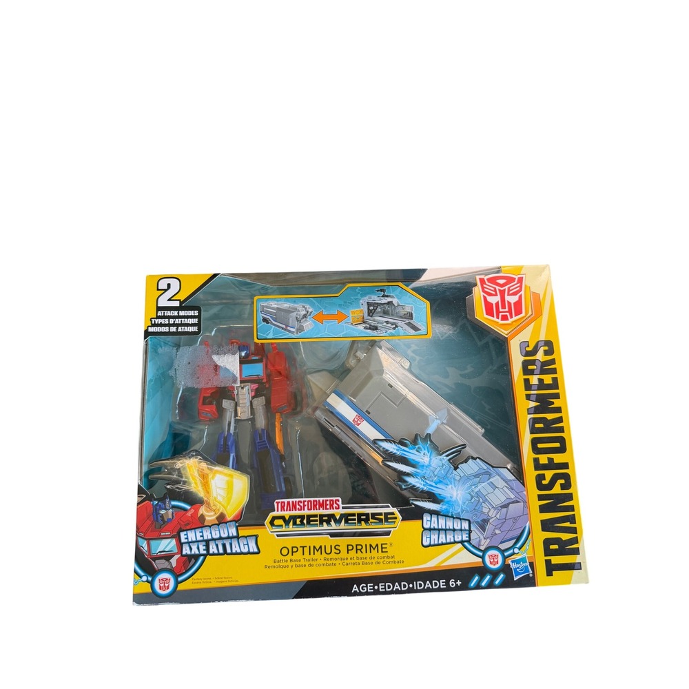 Transformers‎ Cyberverse Emerging Axe Attack Optimus Prime New Sealed Box